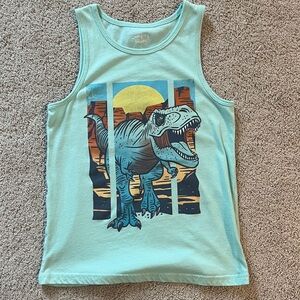 Jumping Beans Aqua Dinosaur Tank Top
